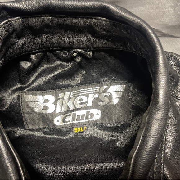 Bikers club Leather jacket - Picture 8 of 10